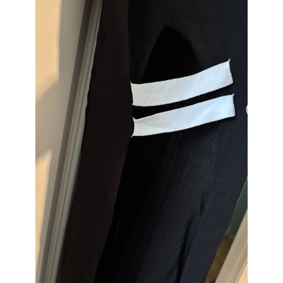 kerisma women S/M Black short sleeve open sides long tunic sweater SW3 - Picture 4 of 6